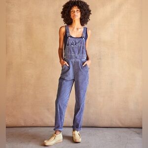Outerknown Voyage Cord Overalls Indigo